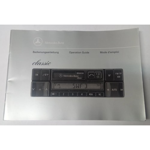 Operating Manual Radio Audio 10 Classic [B1]